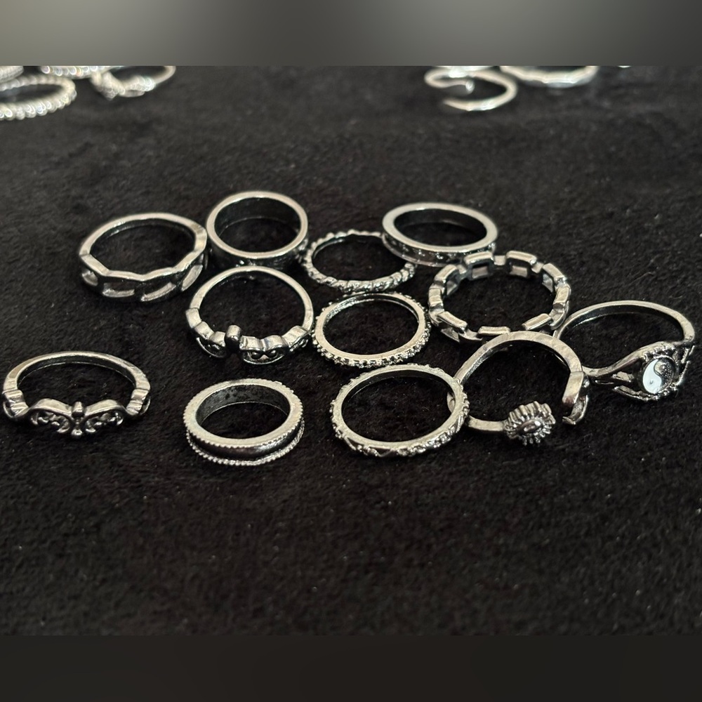 18pc bundle, stacking rings